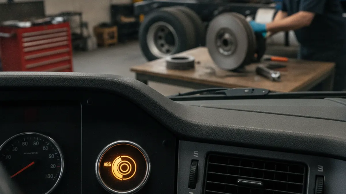 ABS Warning Light on a Truck or Trailer: Causes and Diagnosis