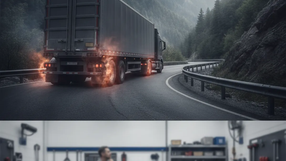 Air Brake Overheating and Brake Fade: Causes, Warning Signs, and Prevention