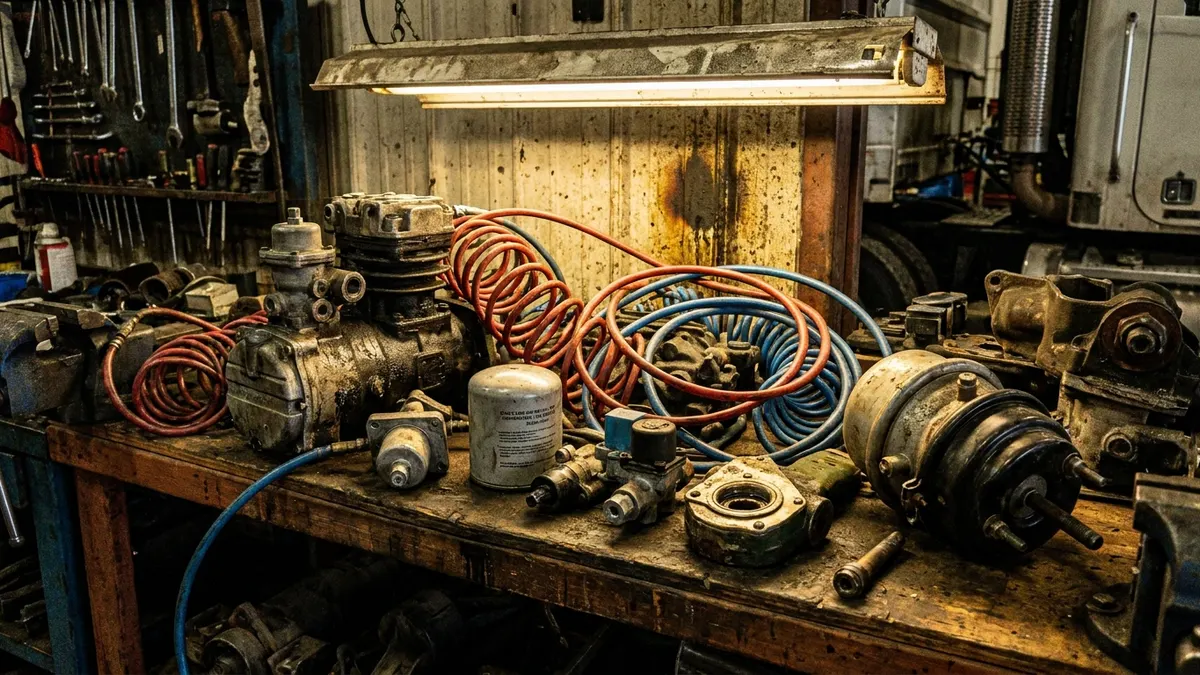 Air Brake Valves: Every Type in the System and What Each One Does
