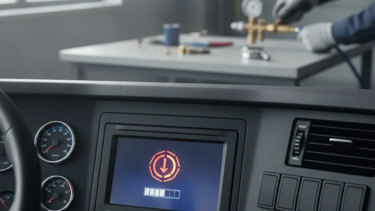 Air Brake Warning Devices: Low-Pressure Light, Buzzer, Wig-Wag and Gauges