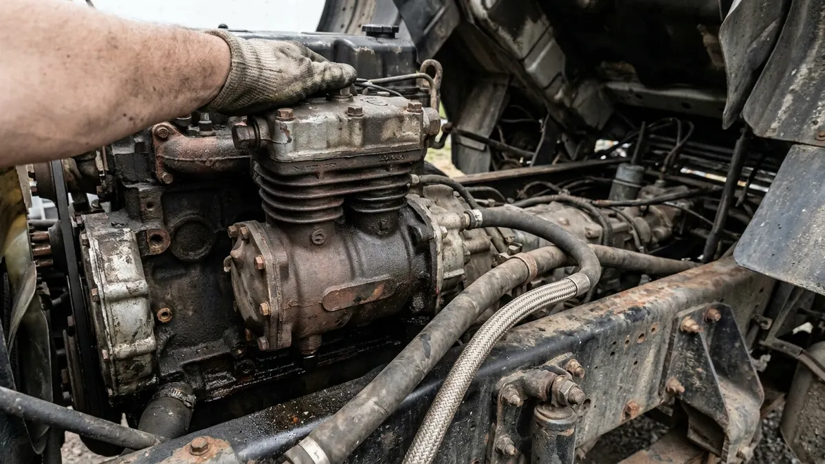 Polia e Embreagem do Compressor de Ar: Ruído, Desgaste e Vida Útil da Correia