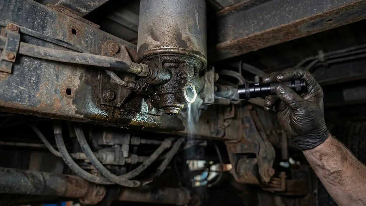 Air Dryer Purge Valve: How It Works and How It Fails