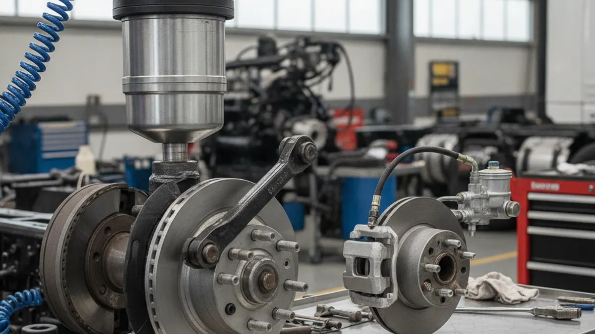 Druckluftbremsen vs. Hydraulikbremsen: Was ist der Unterschied?