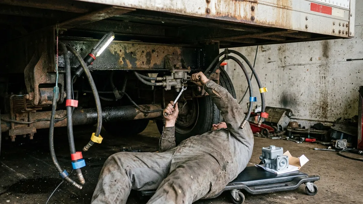 Symptoms of a Bad Air Brake Relay Valve
