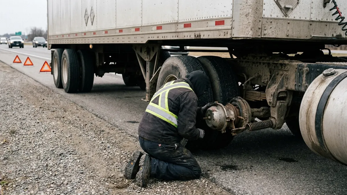 Why Truck Air Brakes Apply on Their Own