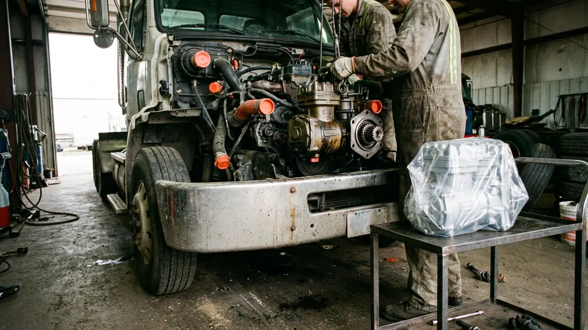 Compressore Aria Detroit DD13, DD15 e DD16: Trasmissione, Codici e Sostituzione