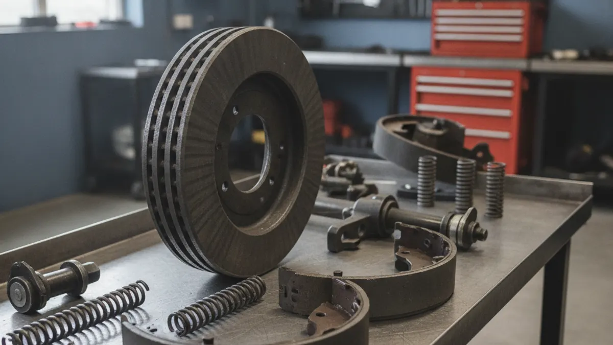 Heavy-Duty Drum Brake Parts List: Every Wear Item and Its Service Life