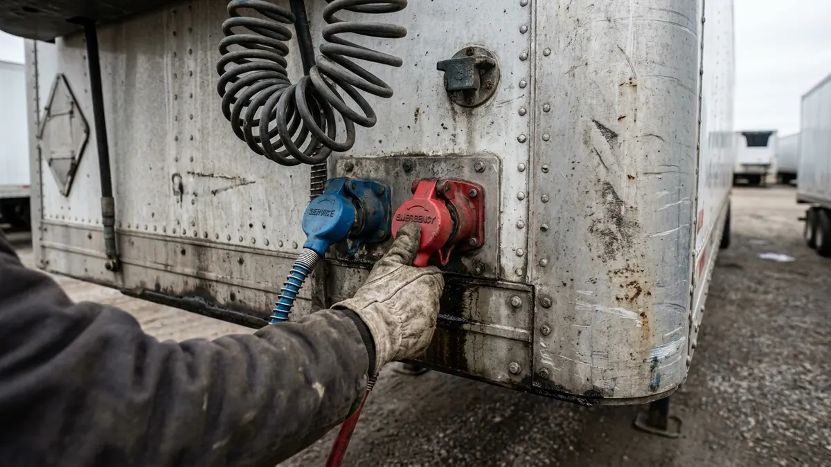Duomatic Coupling Heads for Truck and Trailer Air Lines