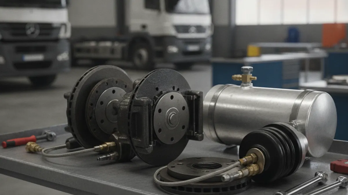 How Much Air Does a Truck Use When Braking?