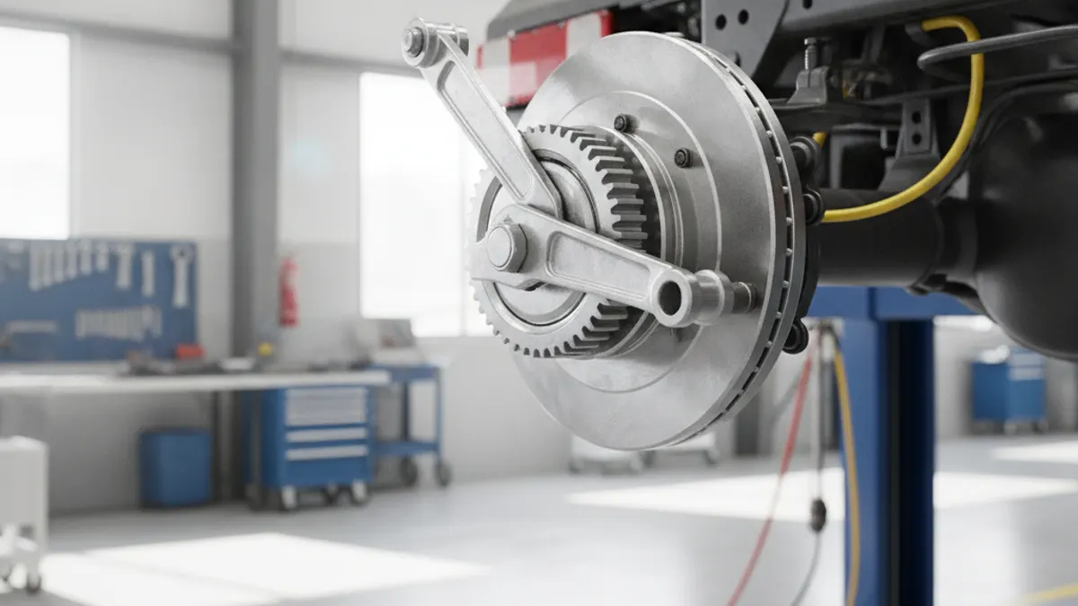 Seřizovače vůle a kolové brzdy Meritor: identifikace, seřízení a servis