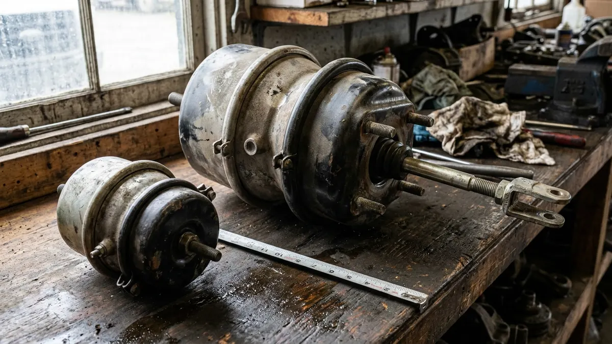 Service vs Spring Brake Chamber: What's the Difference?