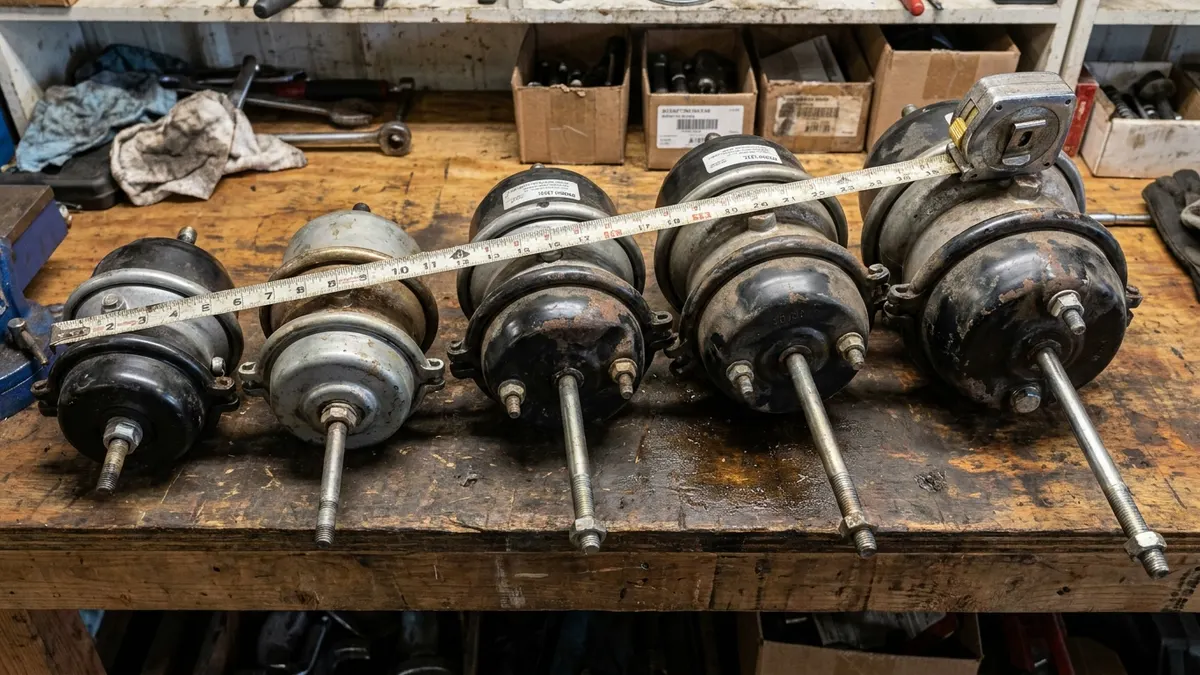 Standard vs Long-Stroke Brake Chamber: How to Tell Them Apart