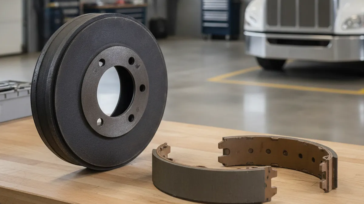 Truck Brake Drums: Wear, Cracks, and When to Replace