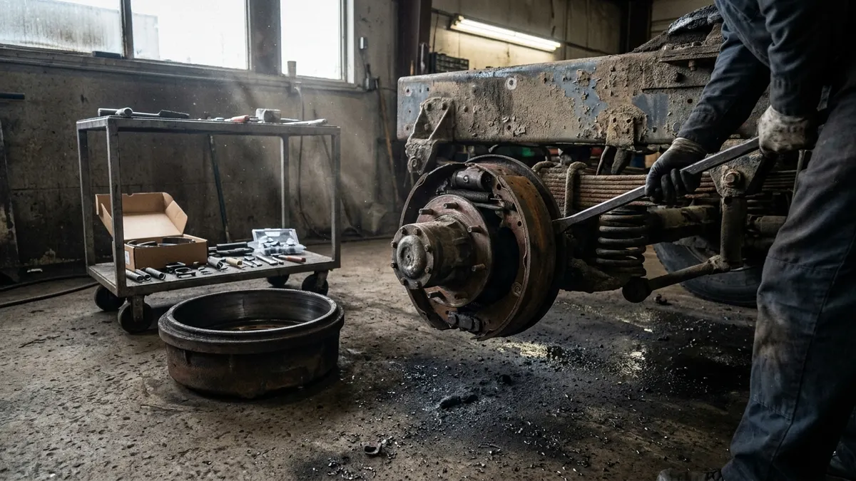 Truck Brake Repair Cost: What Heavy-Duty Brake Work Really Runs