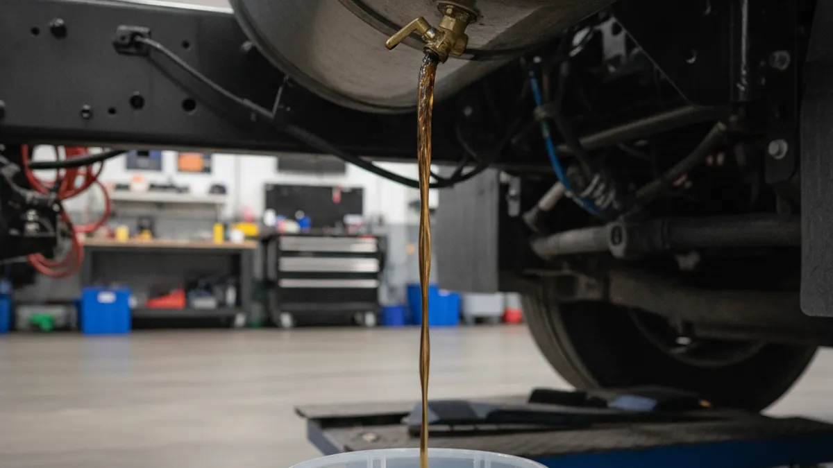 Water in Air Brake Tanks: Why It's There and How to Get Rid of It