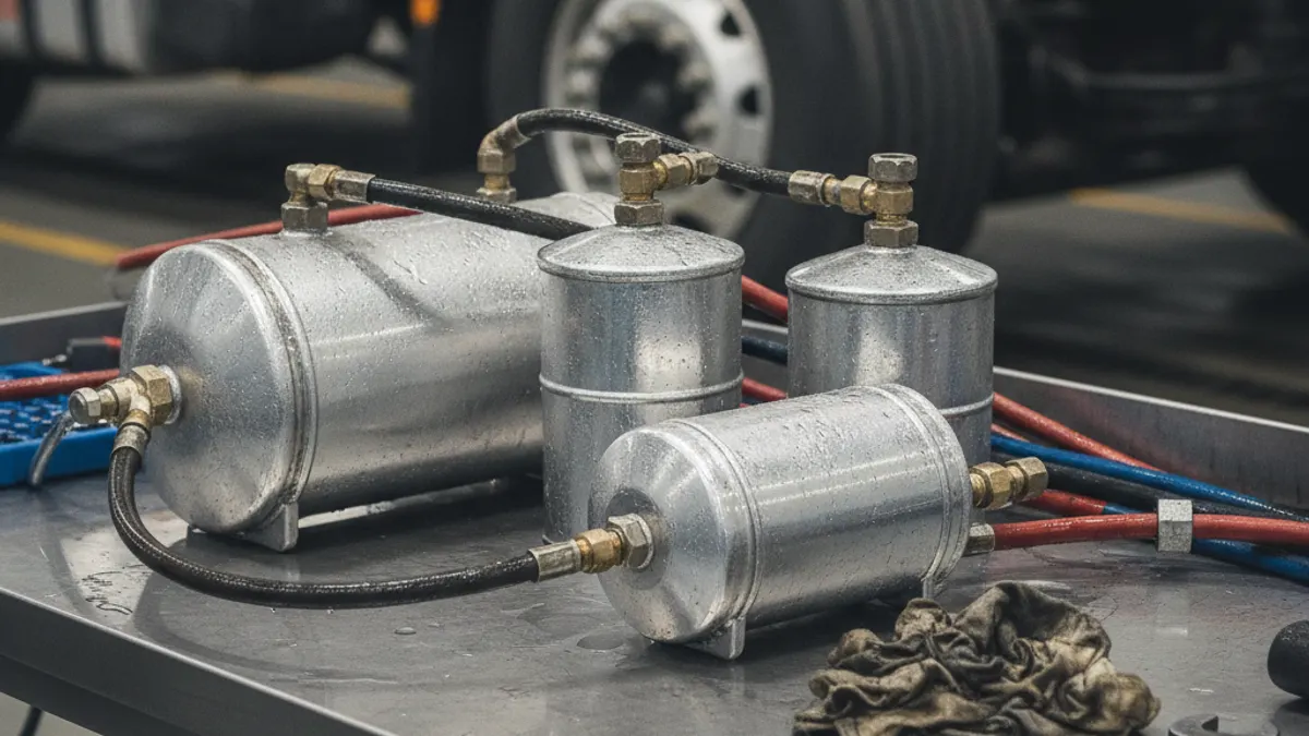 Wet Tank vs Dry Tank: How Air Brake Reservoirs Are Arranged